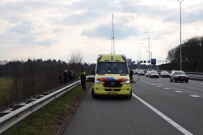 Aanhanger geschaard bij ongeval