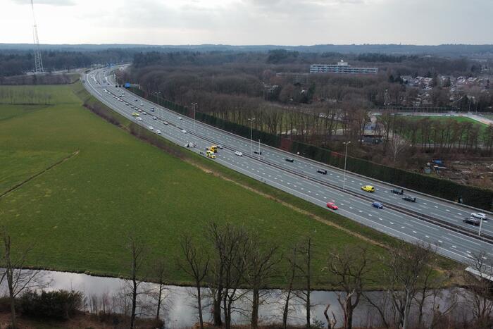Aanhanger geschaard bij ongeval