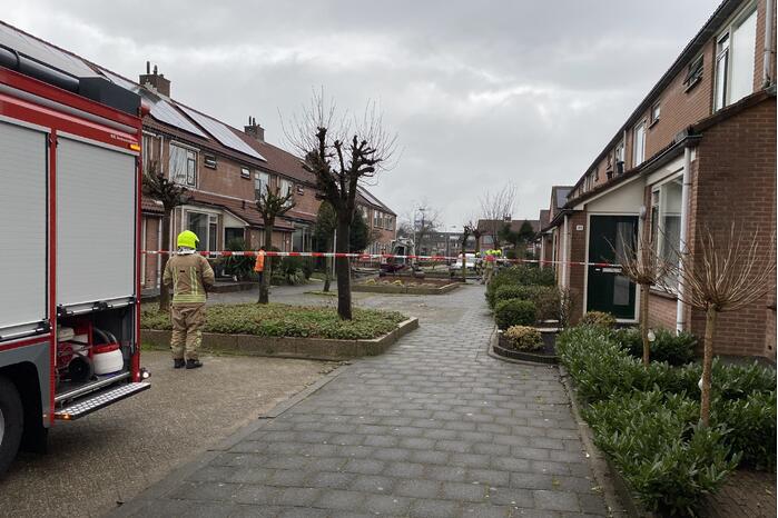Gasleiding geraakt door graafwerkzaamheden
