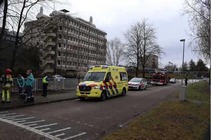 Brand in leegstaand bedrijfspand