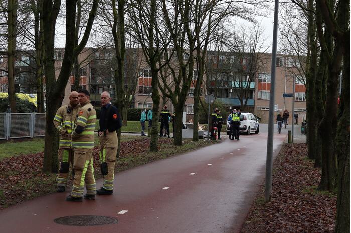 Brand in leegstaand bedrijfspand