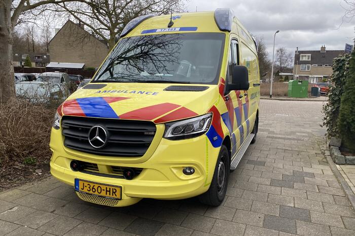 Brandweer bevrijdt persoon uit benarde positie