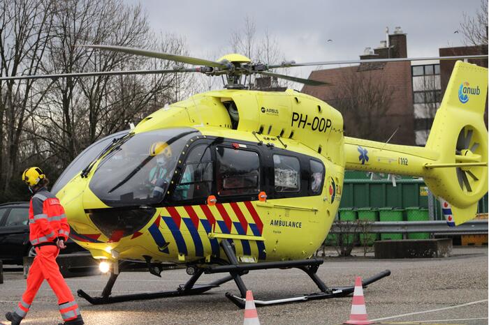 Coronahelikopter transporteerde patiënt naar Zuyderland MC