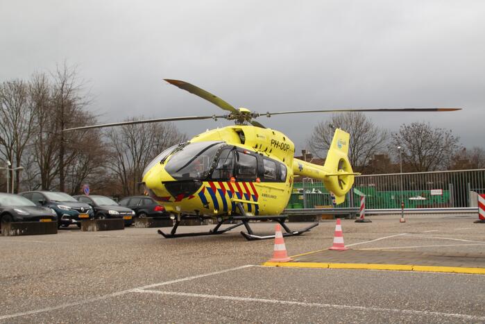 Coronahelikopter transporteerde patiënt naar Zuyderland MC