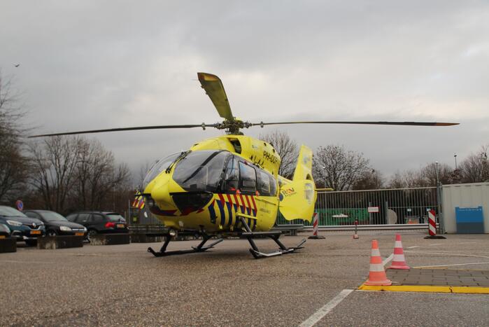 Coronahelikopter transporteerde patiënt naar Zuyderland MC