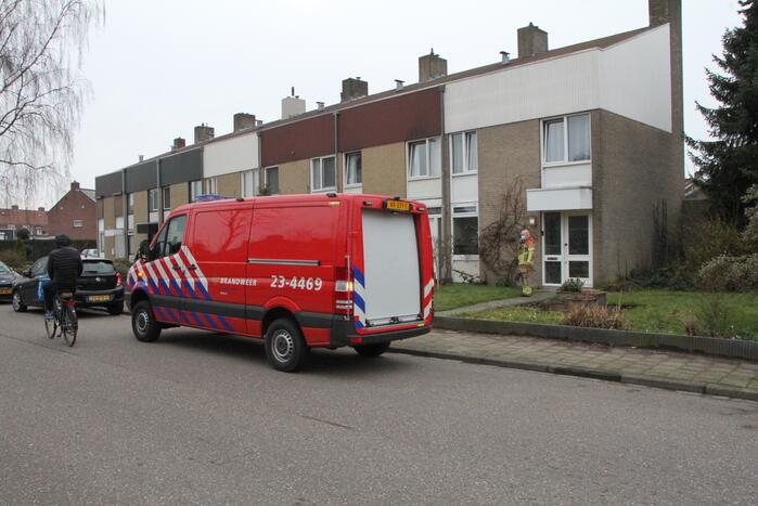 Vreemde lucht waargenomen in de woning