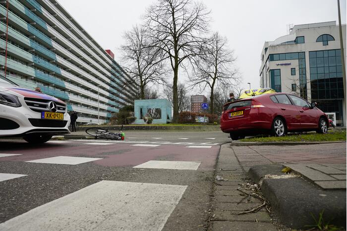 Ernstig ongeval met auto en fietser