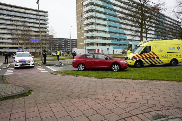 Ernstig ongeval met auto en fietser