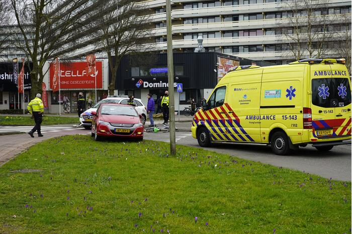 Ernstig ongeval met auto en fietser