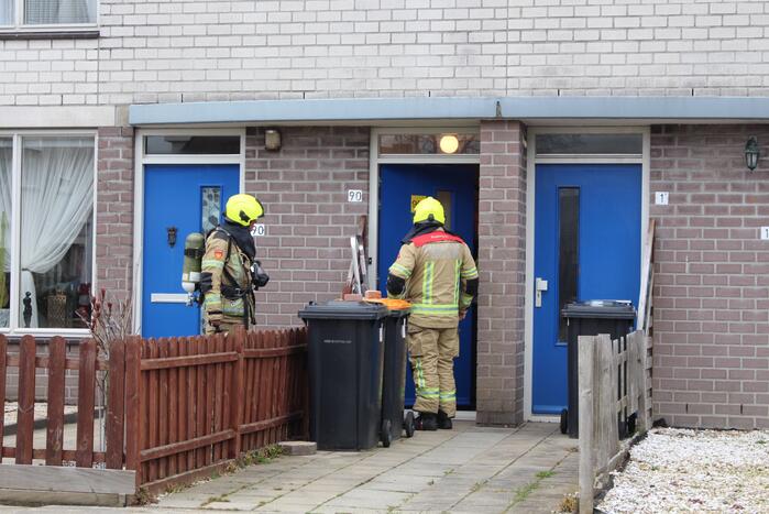 Onderzoek naar gaslucht in woning