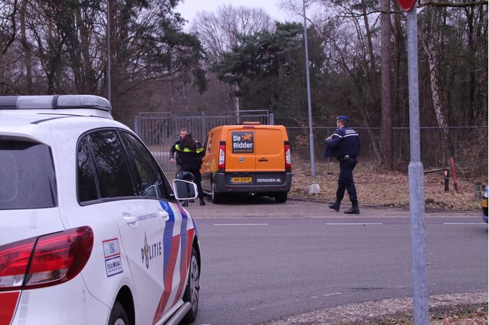 Mountainbiker gewond bij botsing