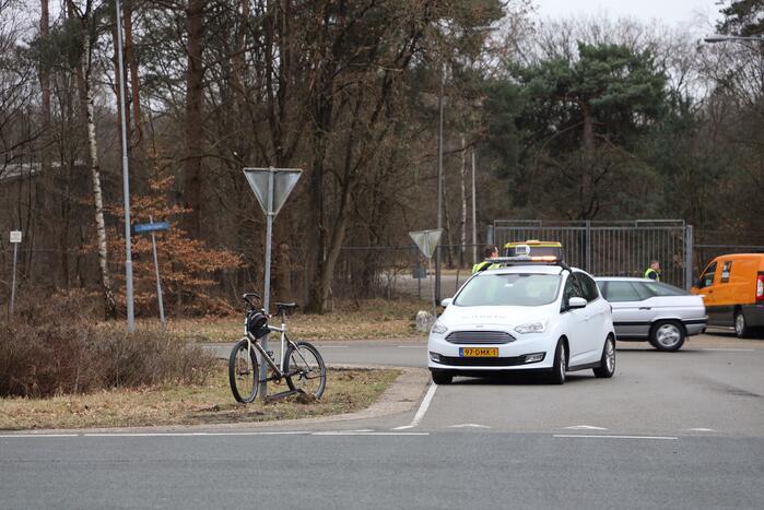 Mountainbiker gewond bij botsing