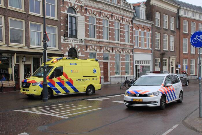 Fietser gewond bij botsing