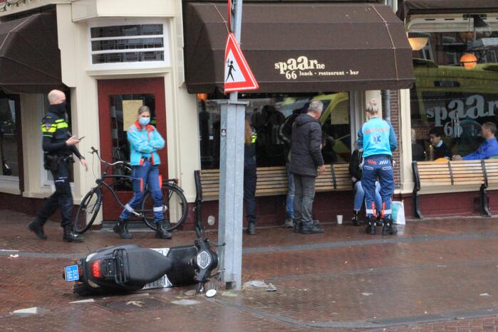 Fietser gewond bij botsing