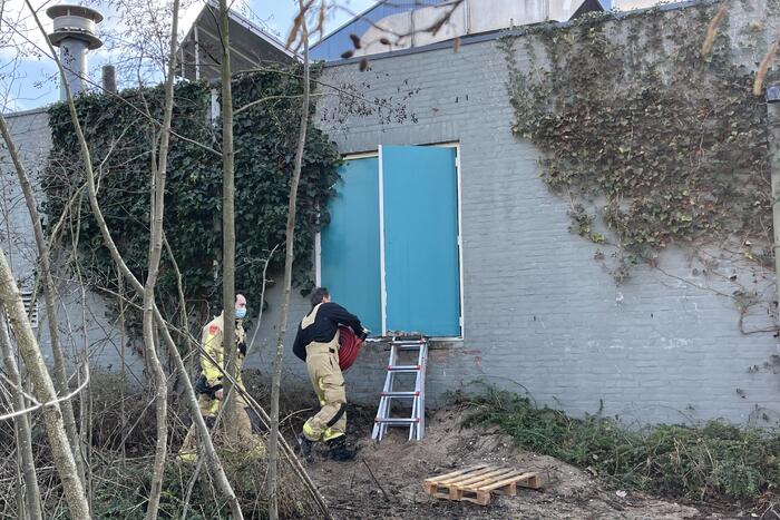 Machinekamer Zwemrecreatie Drie Essen Laarbeek vol met water