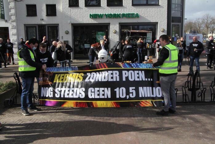 Kermisexploitanten voeren actie