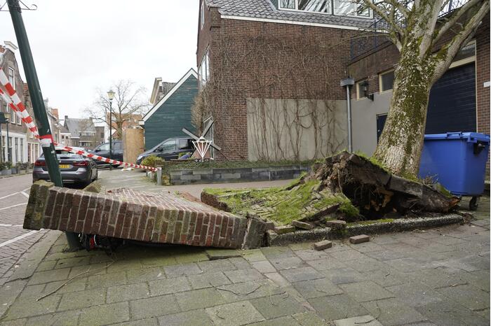 Enorme schade door storm