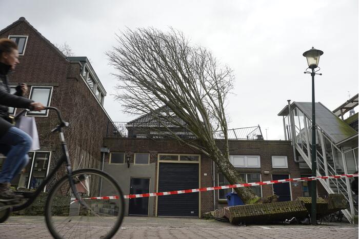 Enorme schade door storm