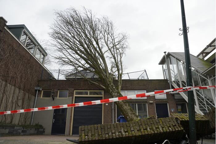 Enorme schade door storm