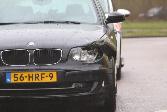 Flinke schade bij ongeval op kruising