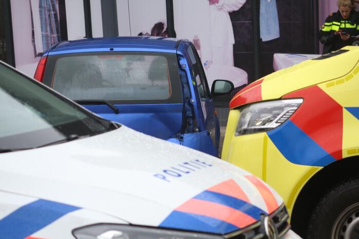 Flinke schade bij ongeval op kruising