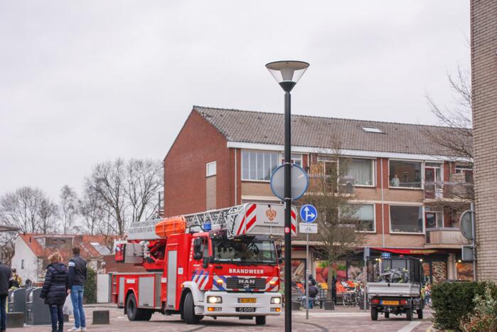 Dakpannen woning losgewaaid