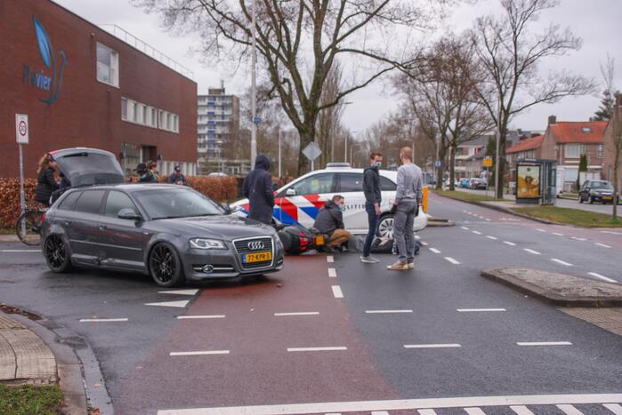 Brommerrijder gewond bij ongeval
