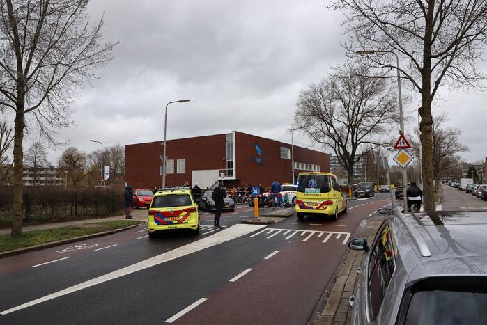 Brommerrijder gewond bij ongeval