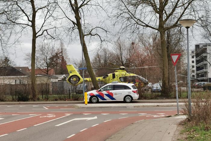Traumahelikopter landt voor incident bij OBS De Tarthorst