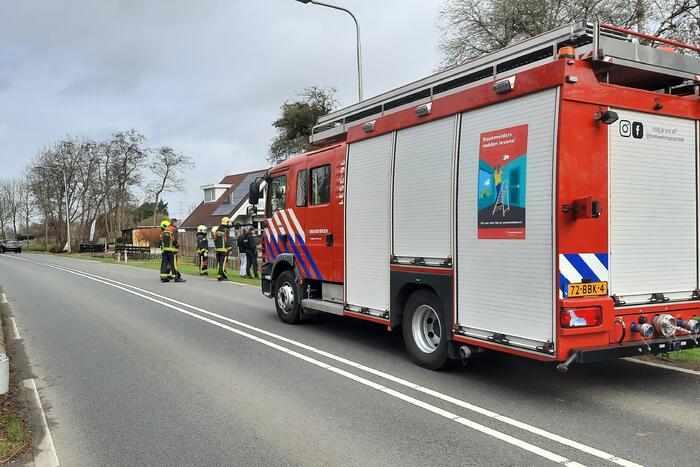 Boom omgewaaid door storm