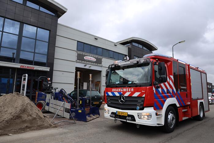 Brand in afzuiginstallatie bij Delhaas Interieurbouw