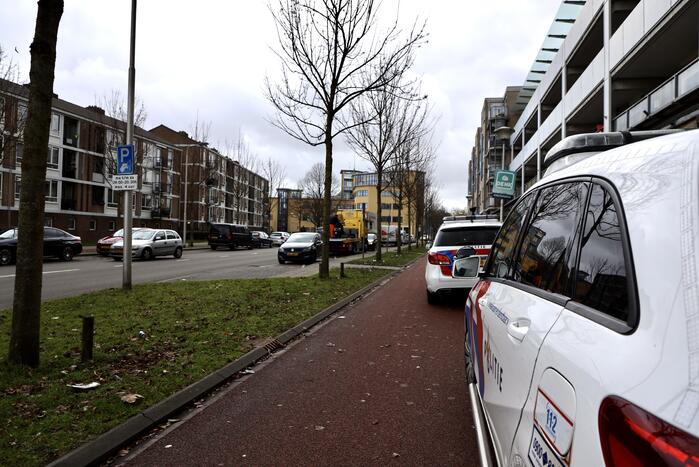 Politie neemt scooter in beslag