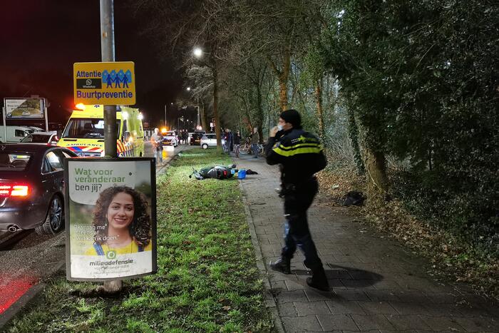 Scooterrijder gewond na eenzijdig ongeval