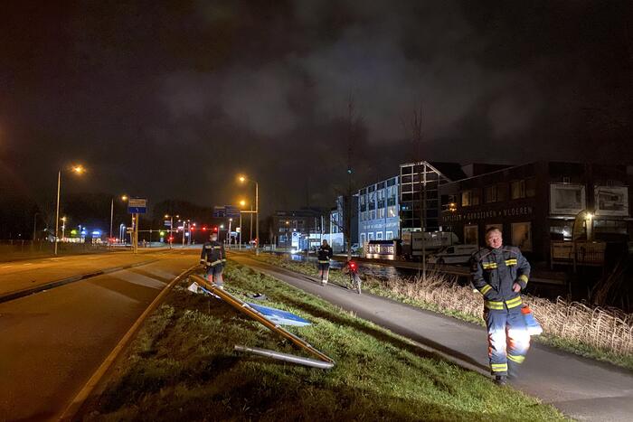 Stormschade blijkt ongeval