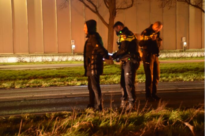 Bestuurder aangehouden na crash tegen boom