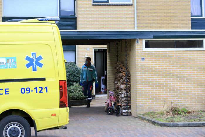 Ernstig ongeval in woning