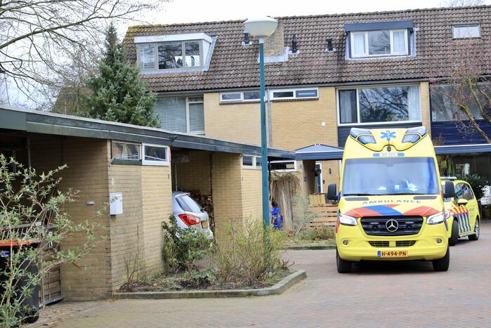 Ernstig ongeval in woning