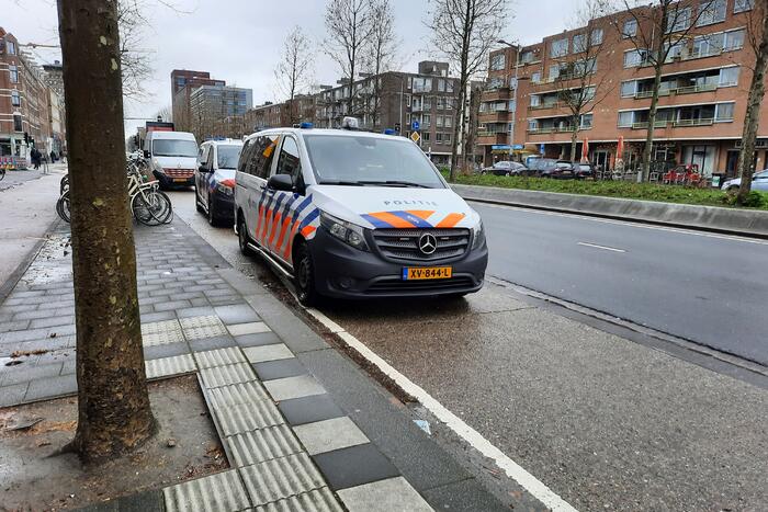 Man aangehouden in Albert Hein