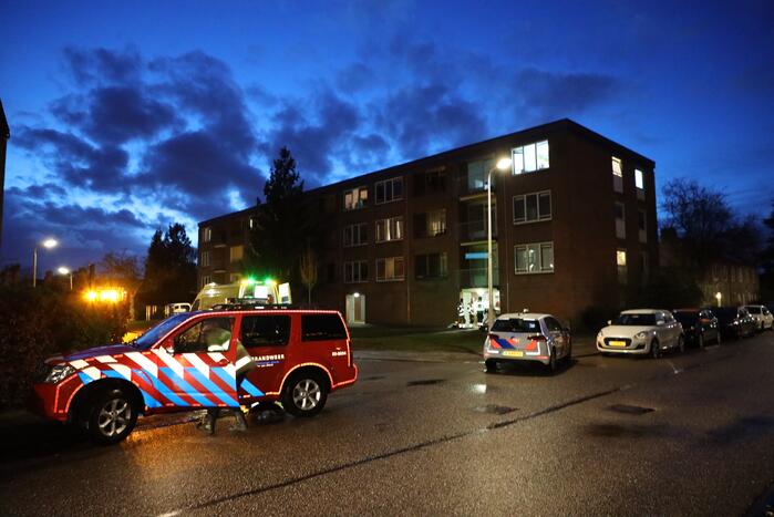 Persoon gewond door koolmonoxide
