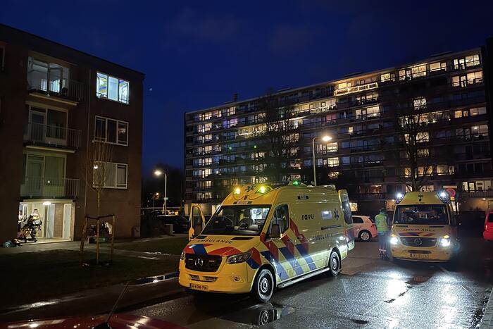 Persoon gewond door koolmonoxide