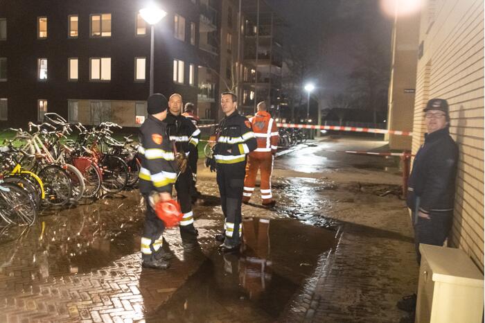Berger botst tegen brandkraan