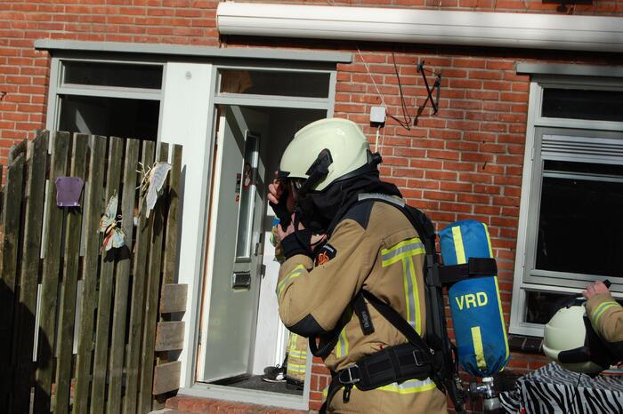 Kortsluiting in lamp veroorzaakt brand