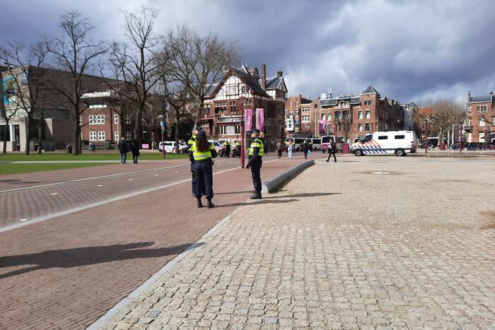 Veel politie op de been voor demonstratie