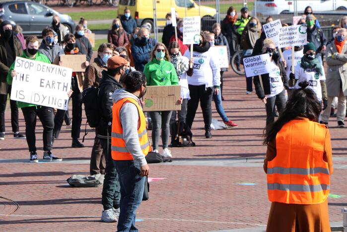 Klimaatdemonstratie trekt veel publiek