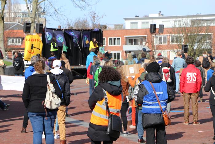 Klimaatdemonstratie trekt veel publiek