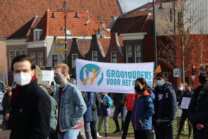Klimaatdemonstratie trekt veel publiek