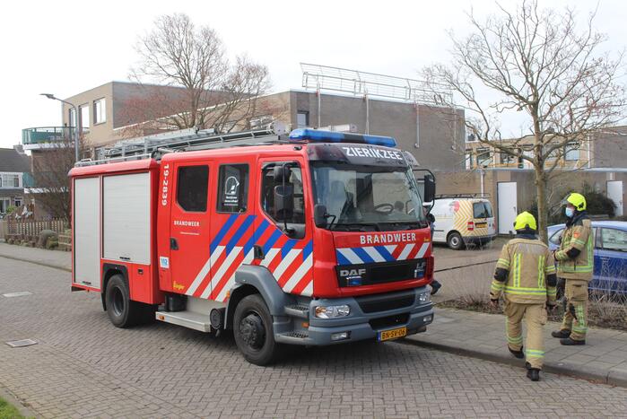 Gasleiding geraakt bij werkzaamheden in seniorencomplex