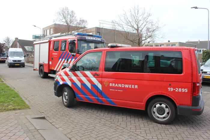 Gasleiding geraakt bij werkzaamheden in seniorencomplex