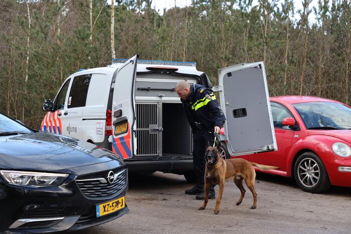 Zoekactie naar vermiste man in bosgebied Zonnegloren