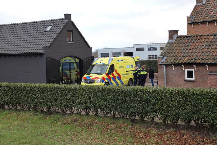 Traumahelikopter ingezet voor incident